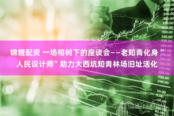 锦鲤配资 一场榕树下的座谈会——老知青化身“人民设计师”助力大西坑知青林场旧址活化