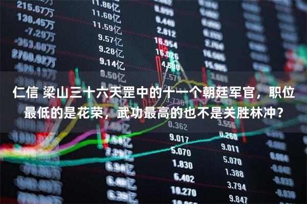 仁信 梁山三十六天罡中的十一个朝廷军官，职位最低的是花荣，武功最高的也不是关胜林冲？